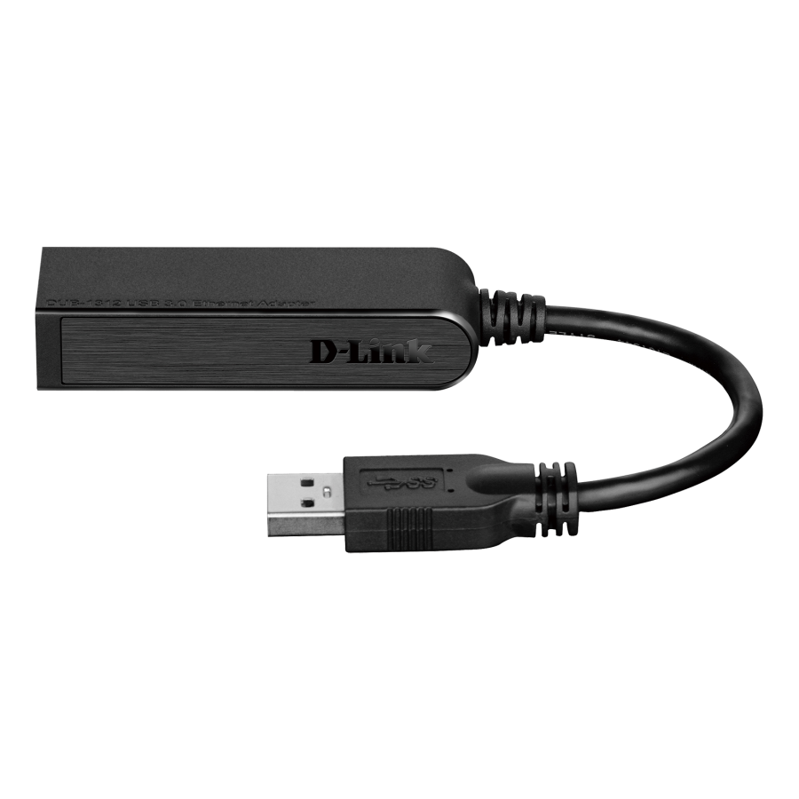 USB 3.0 Gigabit Ethernet Adapter
DUB-1312 USB 3.0 Gigabit Ethernet Adapter
DUB-1312