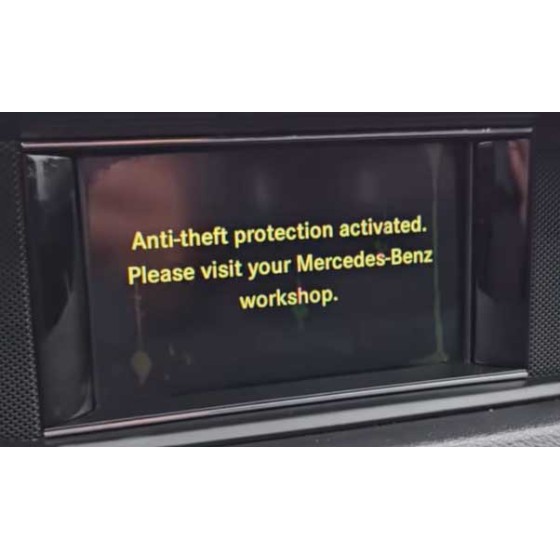 Mercedes-Benz Diebstahlschutz-Radio: Dekodieren des Aktivierungscodes