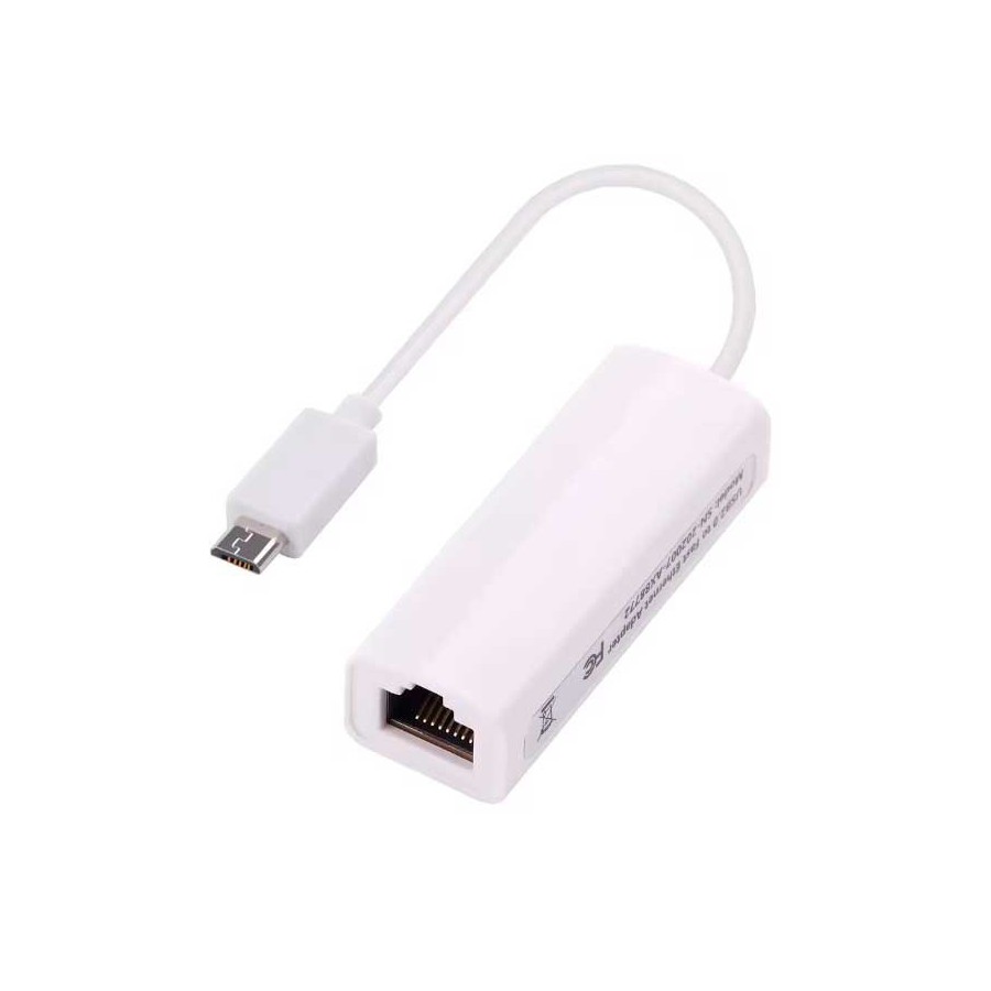 Micro USB to RJ45 Lan Ethernet Adapter 100Mbps Asix AX88772B AX88772