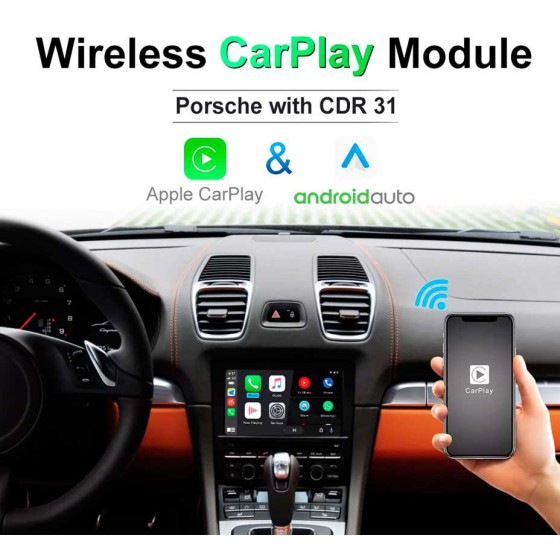 Porsche CDR 3.1 Carplay Android Upgrade