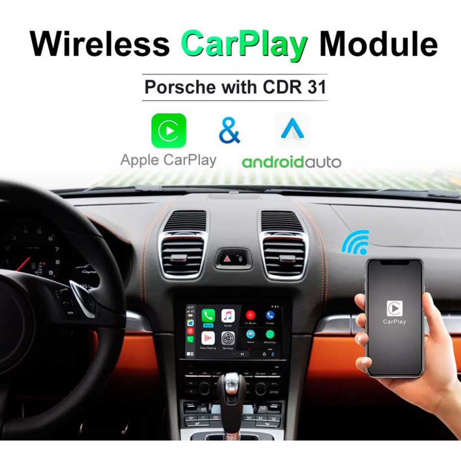 Porsche CDR 3.1 Carplay Android Upgrade