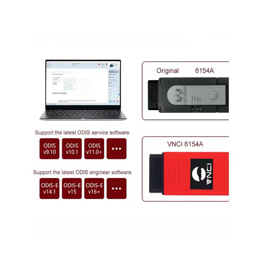 ODIS VNCI 6154A Diagnostic Tool. VCP can professional car diagnostics system