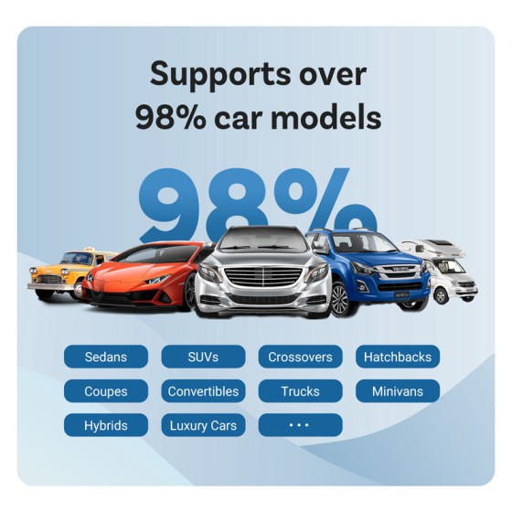 CA450-M Mirror Touch Wireless CarPlay Adapter