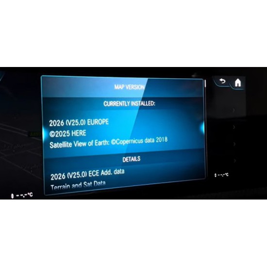 Mercedes Benz NTG6 MBUX High/MID Regiowijziging VS naar Europa
