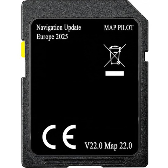 NTG5 Star1 OEM Sd card Garmin Map Pilot V22 Europe 2025 A2189062904