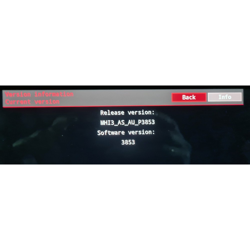 Audi Firmware Update MHI3_AS_AU_P3853_8W0906961BC