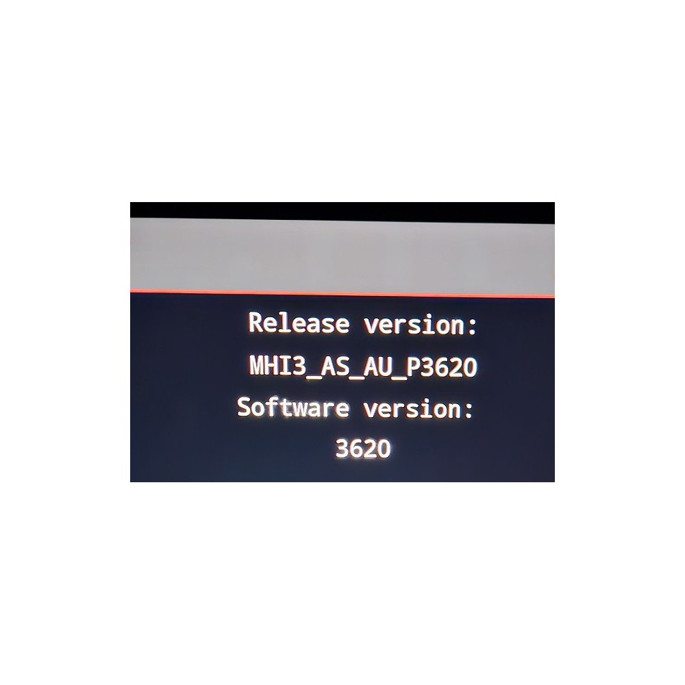 Audi Firmware Update MHI3_AS_AU_P3620_8W0906961P