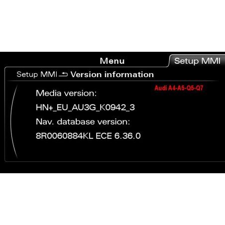 Audi MMI 3G HDD Plus Conversion Region to Europe