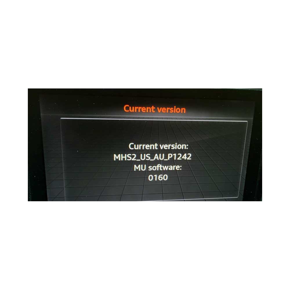 Audi MIB2 High Scale MHS2_US_AU_P1242 MU0160 North America Software