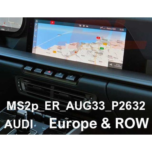 Audi MIB2 Standard Plus MS2p Firmware Update MS2p_ER_AUG33_P2632