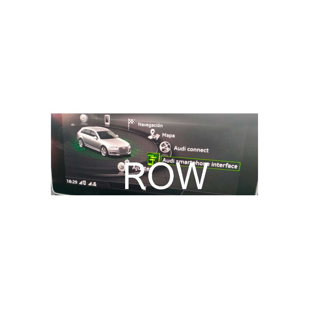 Activation Audi MMI4G MIB2 ROW Lifetime Map