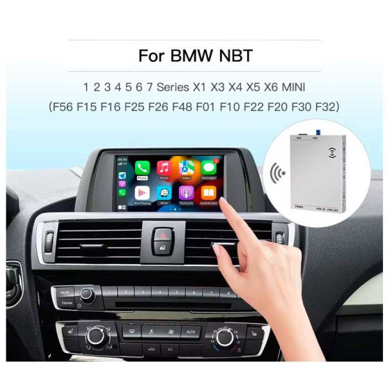 BMW NBT Decoder Apple CarPlay draadloze multimedia-interface