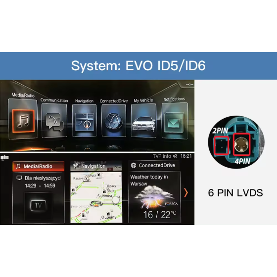 BMW EVO Decoder Apple CarPlay Wireless Multimedia Interface