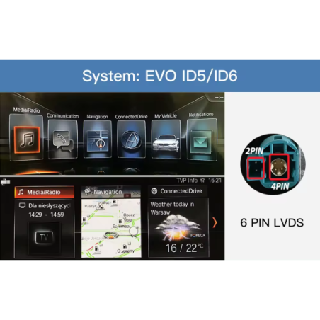 BMW EVO Decoder Apple CarPlay Wireless Multimedia Interface