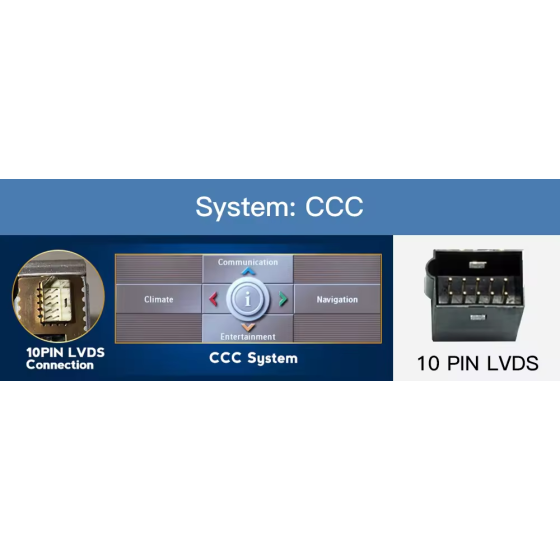 BMW CCC Decoder Apple CarPlay draadloze multimedia-interface