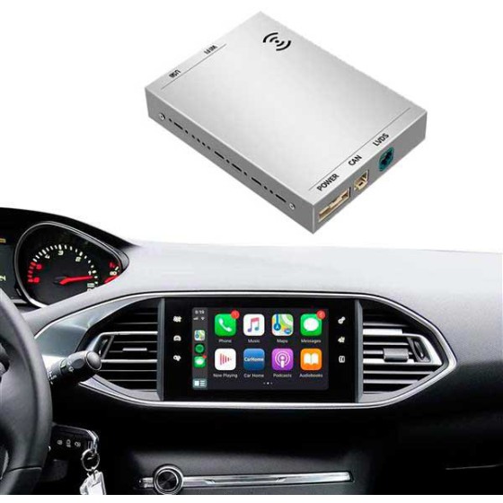 Peugeot/Citroën SMEG/MRN-NAC Decoder Carplay Android Auto Wireless multimedia-interface