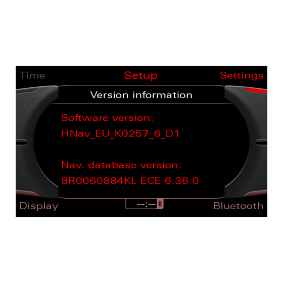 Audi MMI 3G HDD OEM maps Europe 2023-2024