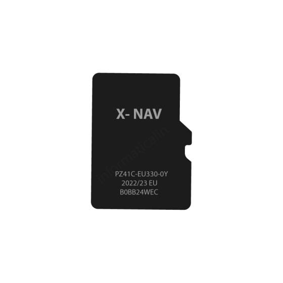 Microsd Toyota AYGO X-Nav  PZ41C-EU330-1A B0BC17WEC Europe 2024