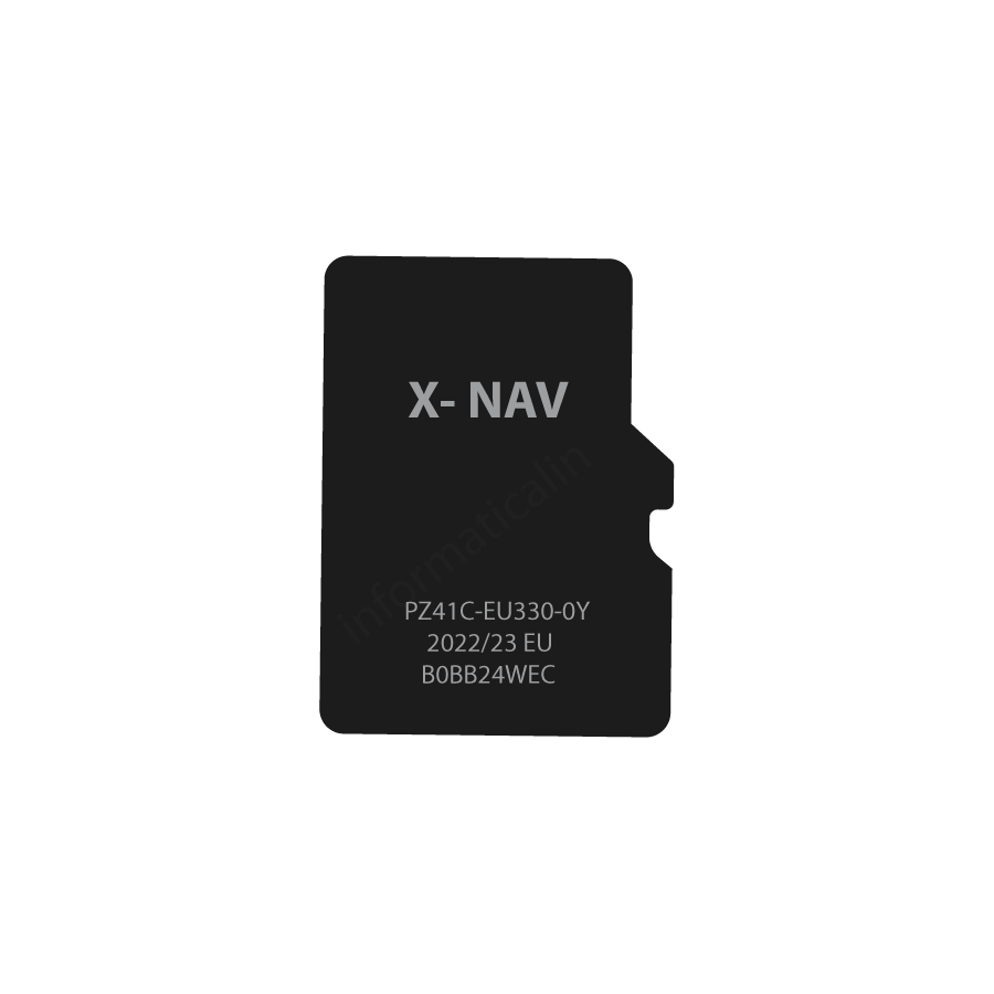 Microsd Toyota AYGO X-Nav  PZ41C-EU330-1A B0BC17WEC Europe 2024