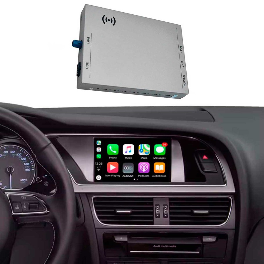 Draadloze Carplay Android Auto-retrofitkit voor MMI 3G/3G Plus