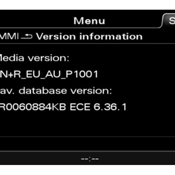 Audi MMI 3G HDD Plus OEM maps Europe 2023-2024