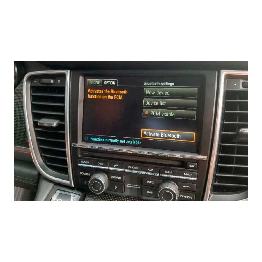 Bluetooth function activation PCM 3.1 via USB