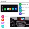 Tela CarPlay Android Auto 8,8" portátil