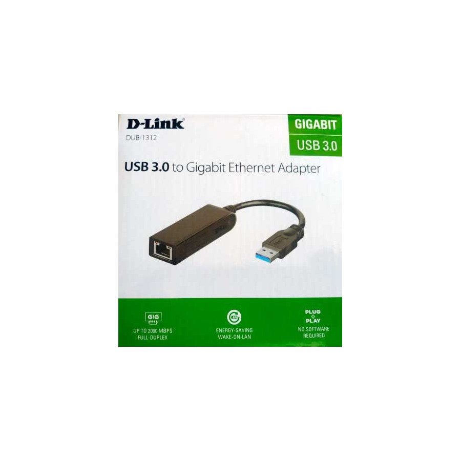 D-Link USB 3.0 Fast Ethernet Adapter DUB-1312