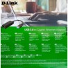 D-Link USB 3.0 Fast Ethernet Adapter DUB-1312
