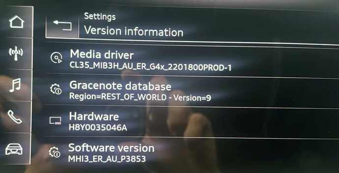 Update Firmware MHI3_ER_AU_P3853