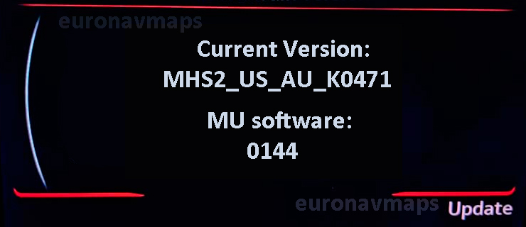Audi MHS2_US_AU_K0471 0144 Software