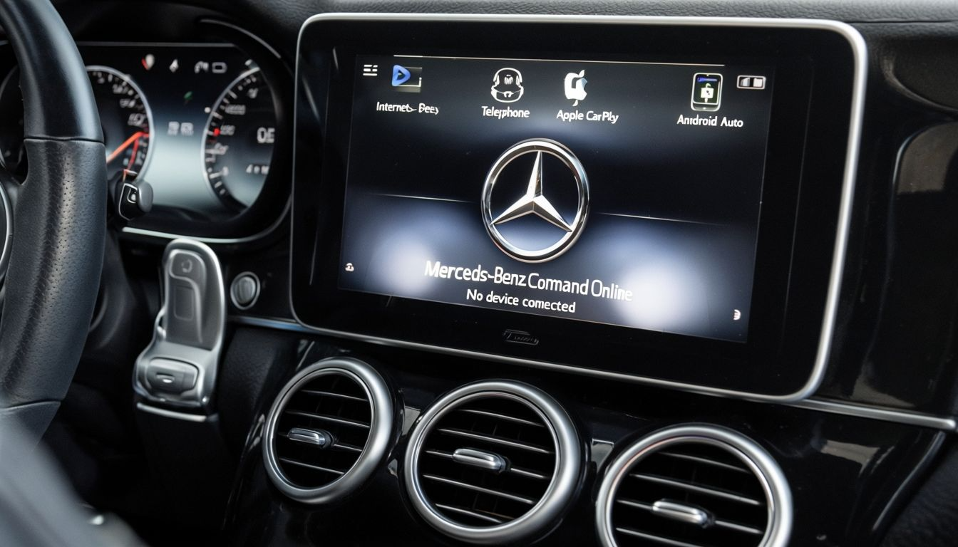 Mercedes Benz CarPlay-Android Auto activation