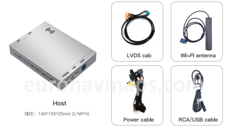 NTG 6.0 MBUX Mercedes Benz Decoder Carplay Android