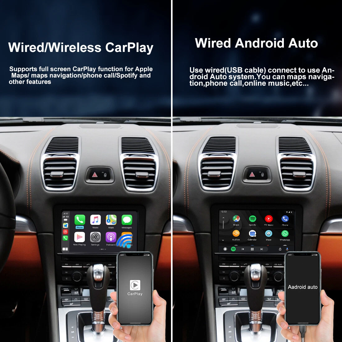 Porsche CDR 3.1 Apple Carplay Android Auto Upgrade
