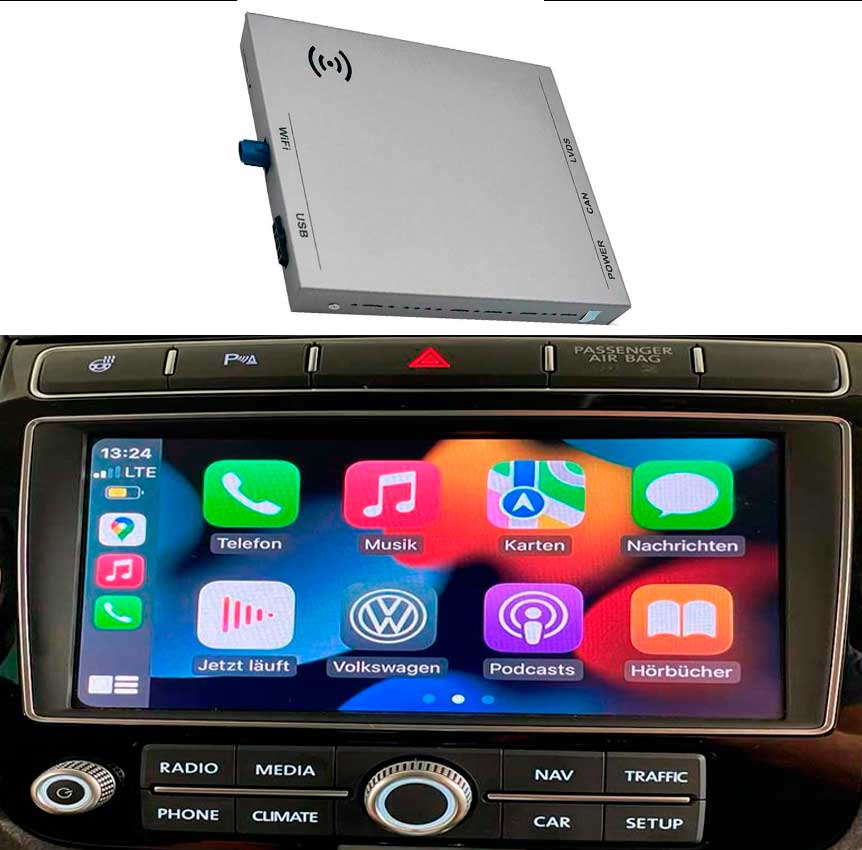 volkswagen-touareg-carplay-android-rns850-modul