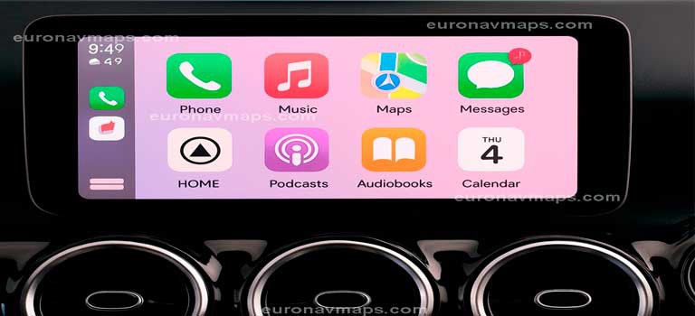 MERCEDES BENZ CARPLAY-ANDROID AUTO 